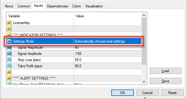New FxMagnetic parameter - Settings Mode