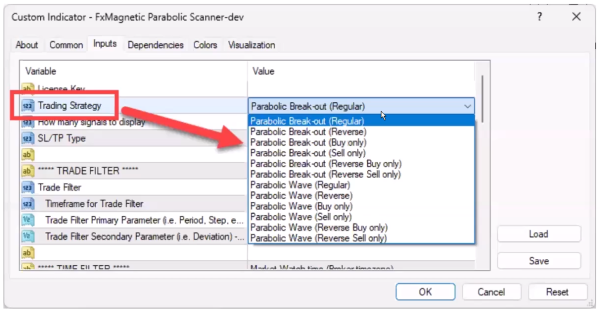 Built-In Trading Strategies Quick Look