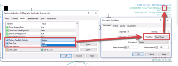 Pattern Flexibility Selector Feature - Flexible Mode