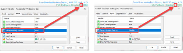 attern Flexibility Selector Feature